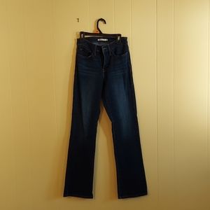 LEVI'S Woman's 315 Shaping Bootcut Blue Jeans